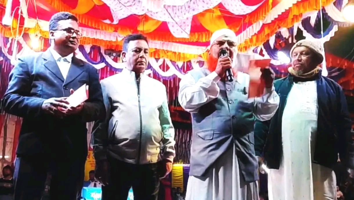 আশাশুনীর শোভনালী ইউনিয়নের খলিসানি কালী মন্দিরে ধানের শীষের সমর্থনে মতবিনিময় সভা