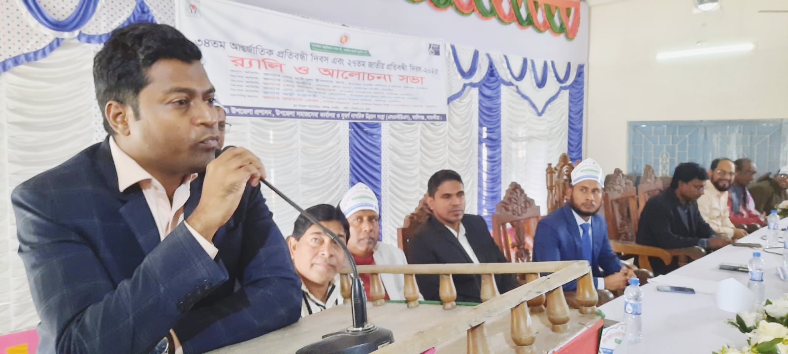 প্রকৃত প্রতিবন্ধীদের ভাতা ৯০০ থেকে ৯ হাজার টাকা করার দাবি,কালিগঞ্জে আন্তর্জাতিক প্রতিবন্ধী দিবসে র‌্যালি ও আলোচনা সভা অনুষ্ঠিত